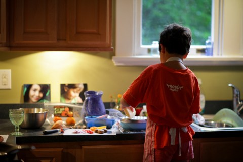 rainy morning breakfast love